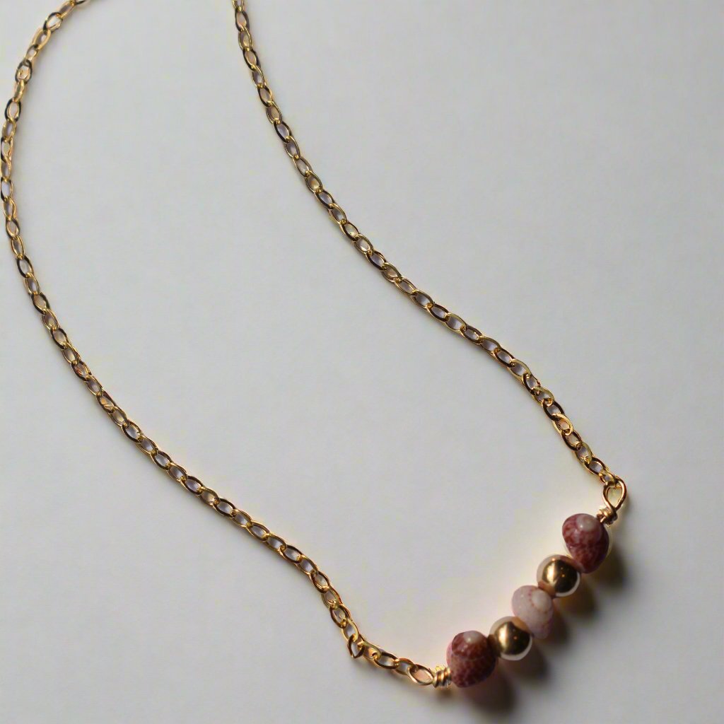 Triple Dainty Kahelelani Necklace