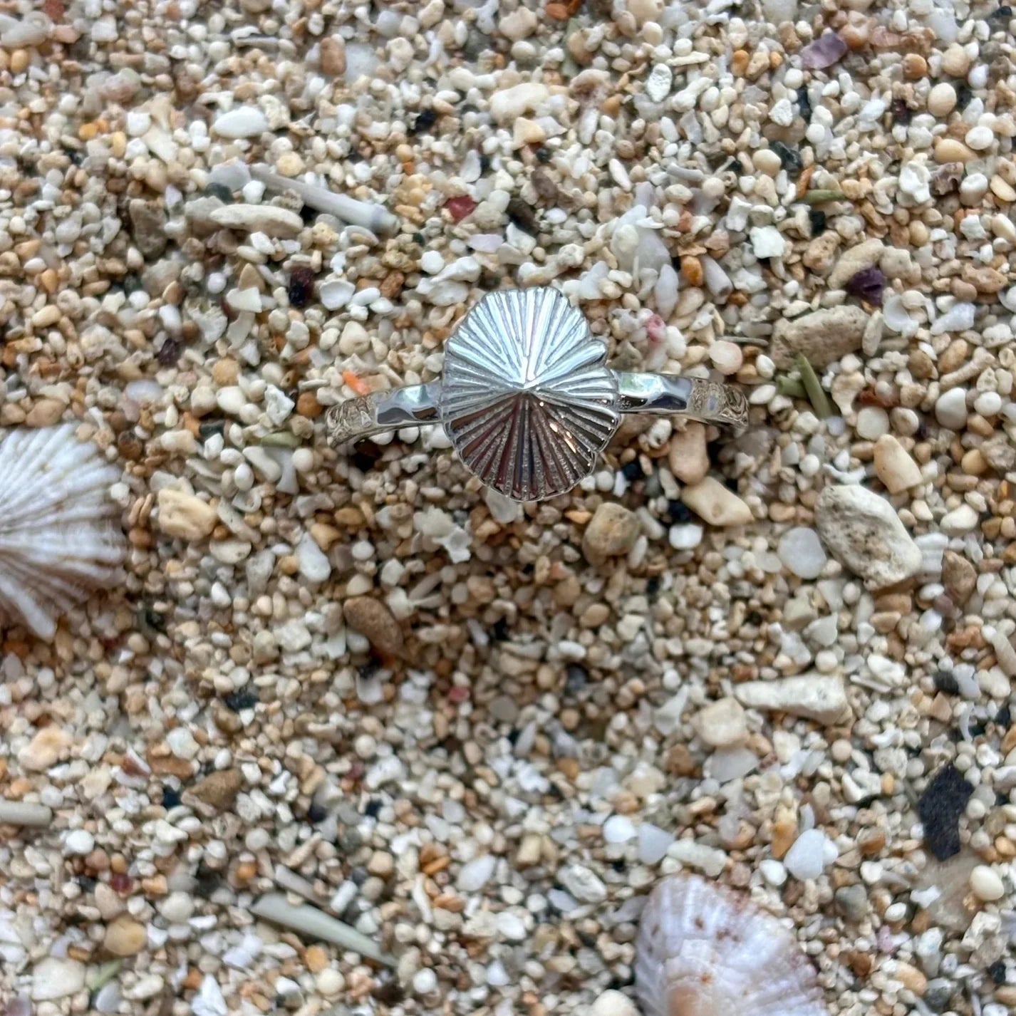 Sterling Silver Single 'Opihi Ring