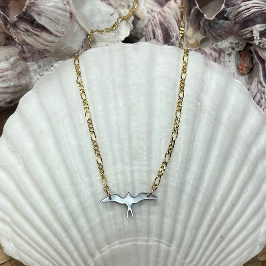 Figaro Chain Iwa Bird Necklace