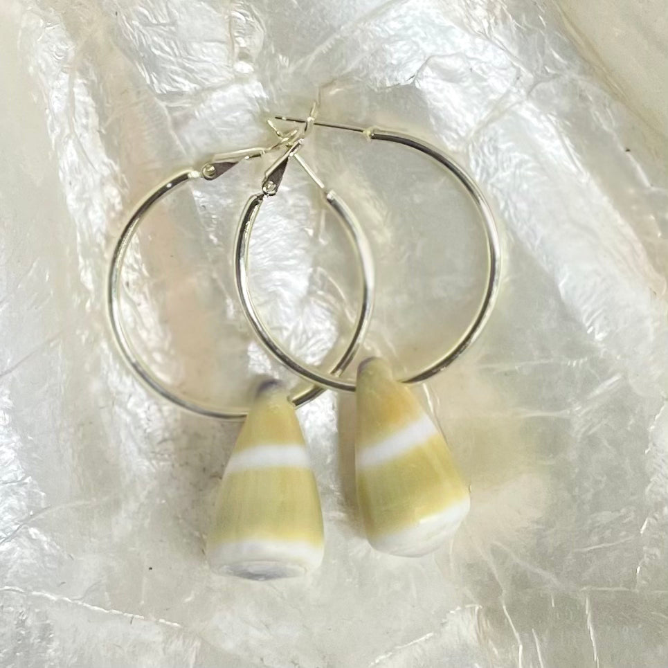 Chunky Cone Shell Hoops